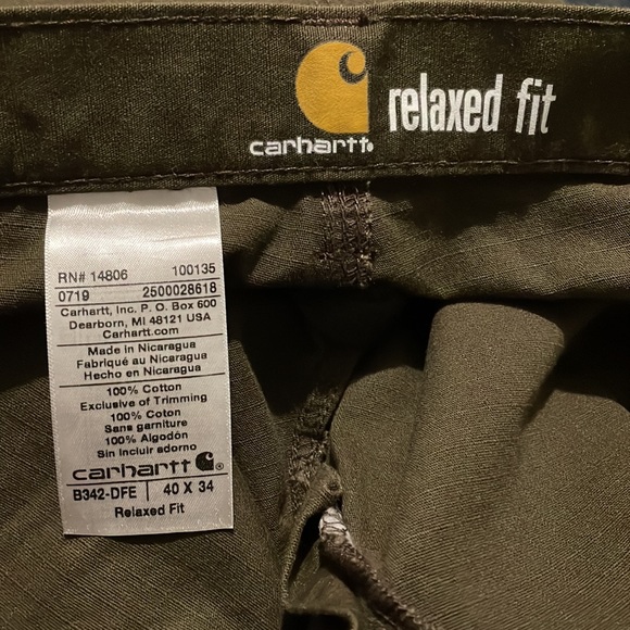 RUGGED FLEX® RELAXED FIT RIPSTOP CARGO WORK PANT (NWT) - Picture 3 of 12